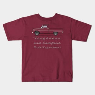 Toughness and confort ride together Kids T-Shirt